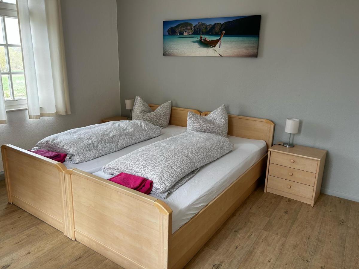 Pension Bootshaus Weißenfels Kamer foto